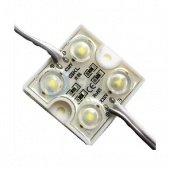 ENLED SMD 2835, 4 LED, с линзой